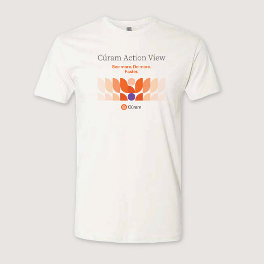 Cúram Action View Adult T shirt